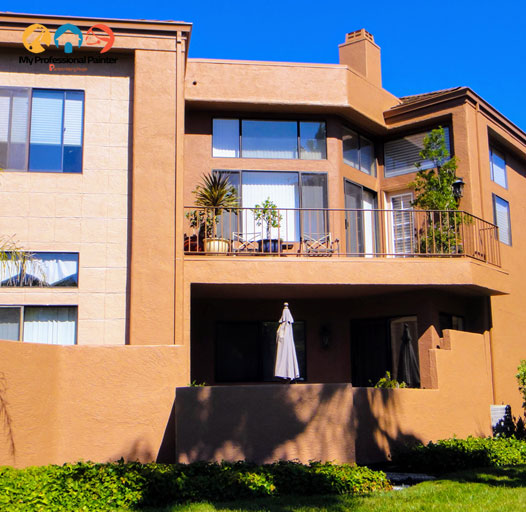 Finished residential exterior painting by My Professional Painter